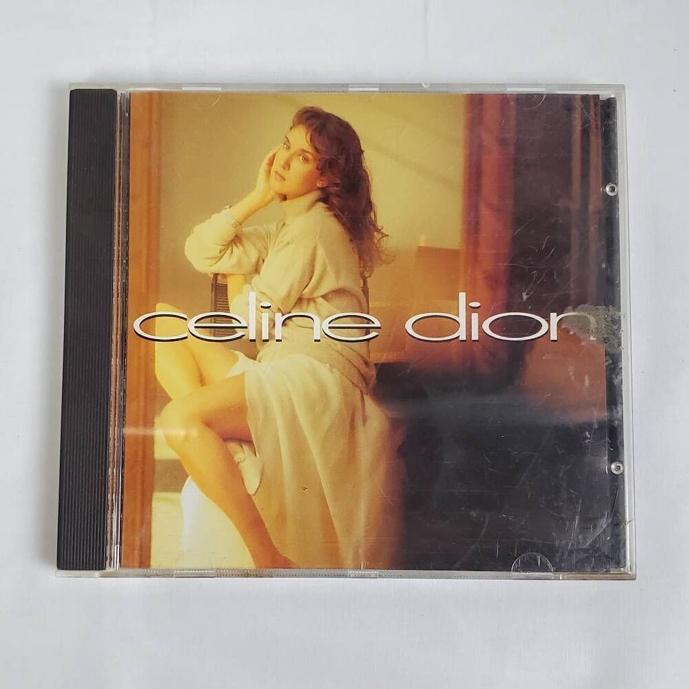 Celine Dion CD 1992 Self-Titled Album Epic Records Beauty and the Beast